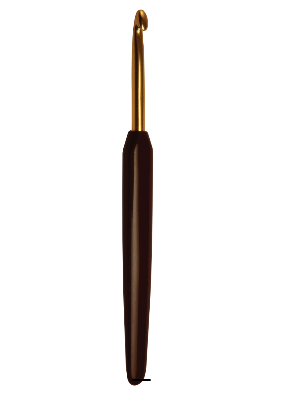 KnitPro Gold Soft Grip Aluminium Crochet Hooks