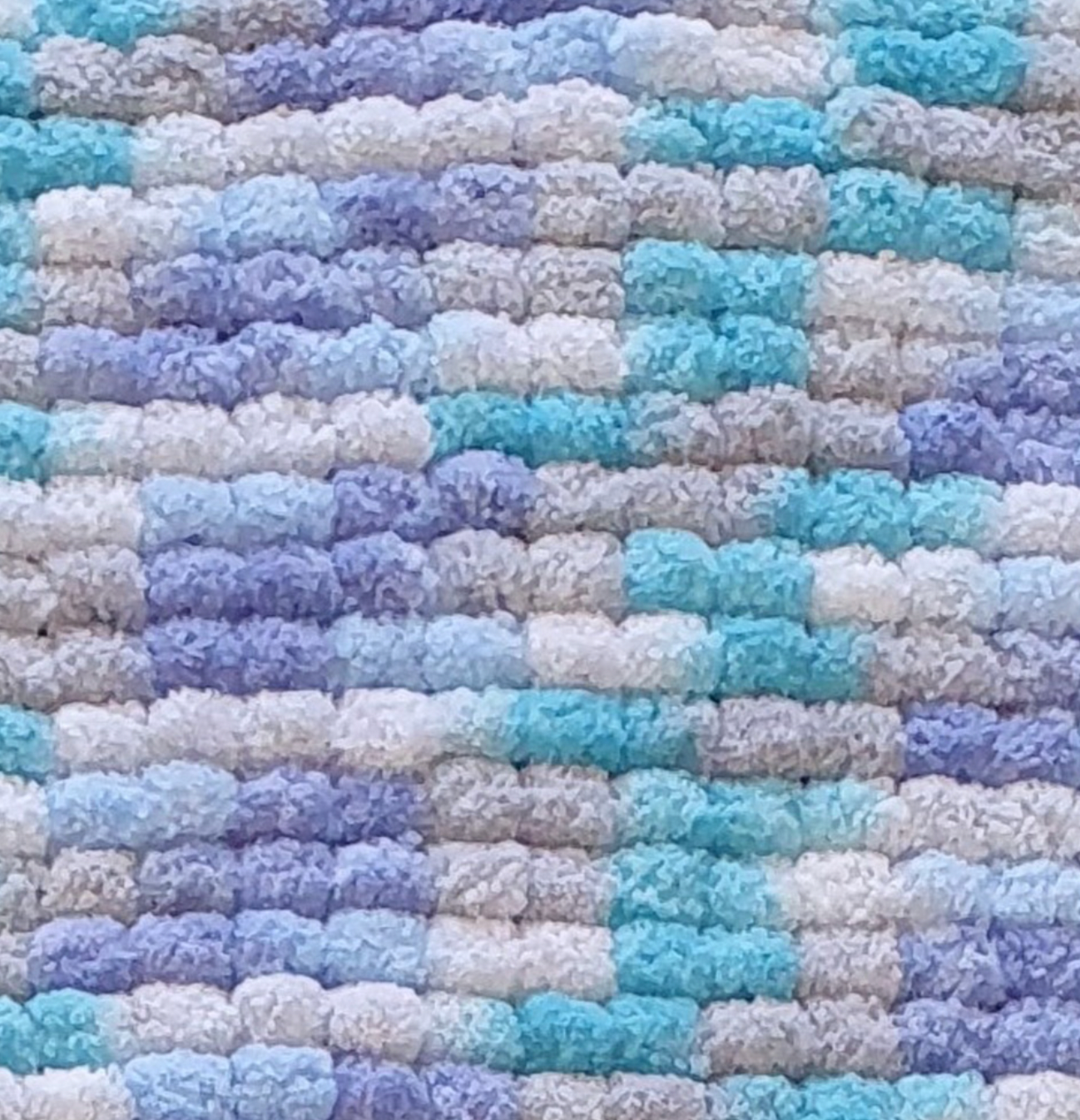 James C. Brett Munchkin Super Chunky Pom Pom Yarn - Ultra-Soft 100% Polyester for Cozy Texture & Playful Pom-Pom Details - Perfect for Blankets, Cushions, & Accessories