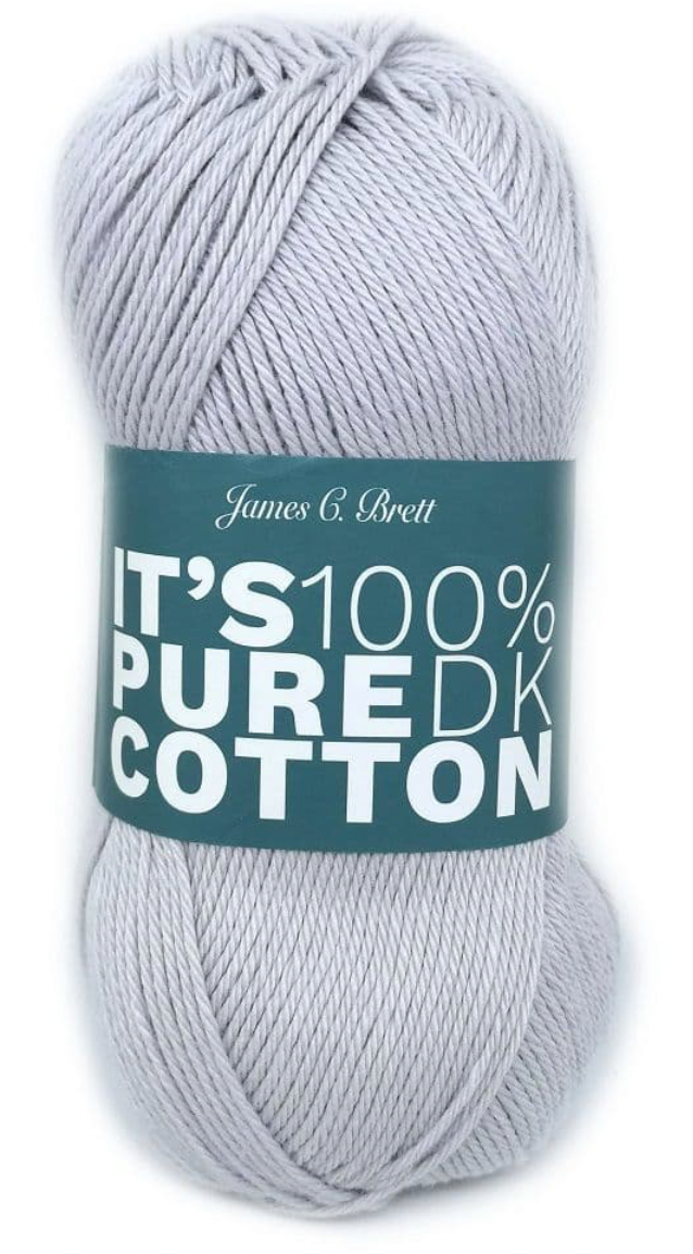 James C Brett It’s Pure Cotton Yarn, 100g Ball, 100% Cotton