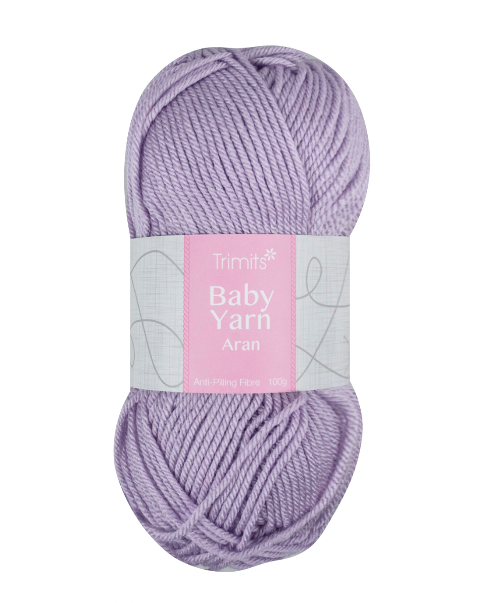 Trimits Baby Aran Yarn, 100g Ball, 100g Acrylic