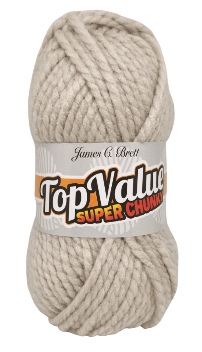 James C Brett Top Value Super Chunky Yarn, 100g Ball, 100% Acrylic
