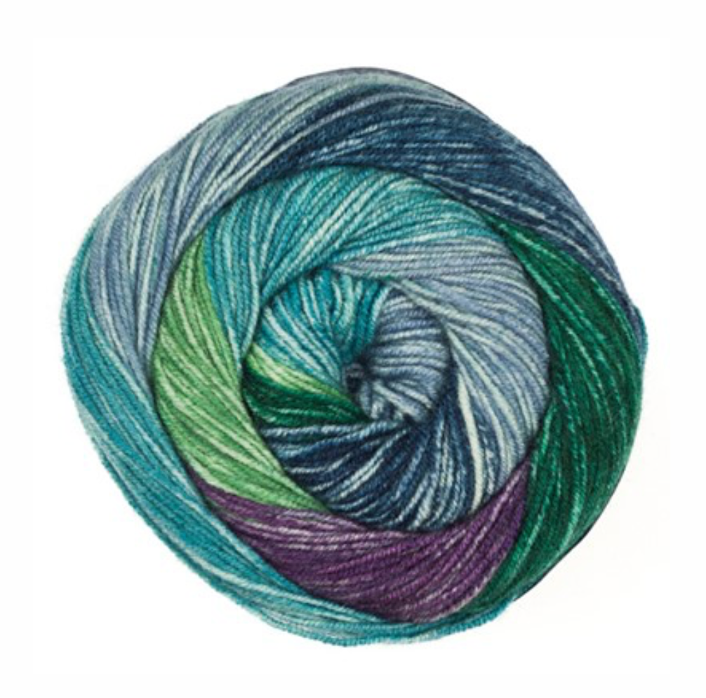 Stylecraft Basic Swirl Double Knitting – Self-Patterning Yarn, 100g Ball, 80% Premium, Acrylic 20% Wool