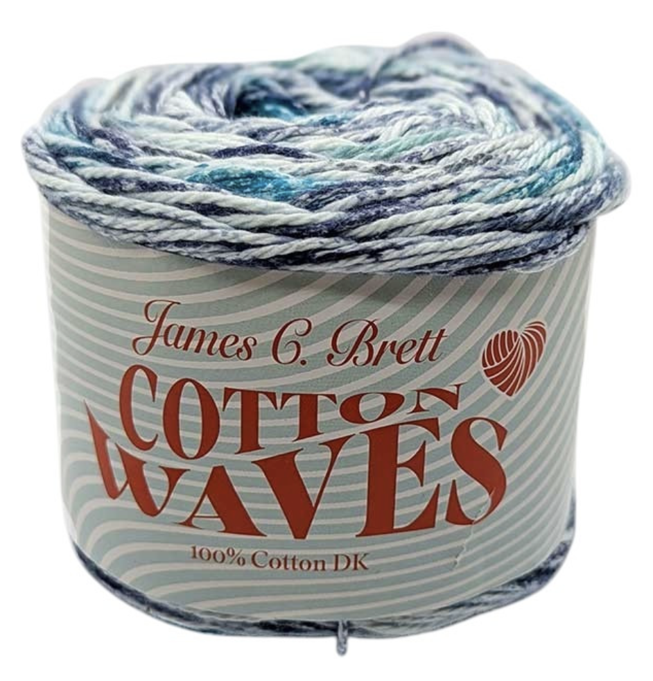 James C Brett Cotton Waves Yarn – 100g Double Knitting