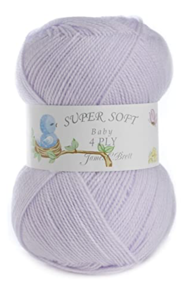 James C Brett Super Soft Baby 4 Ply Yarn – 100g