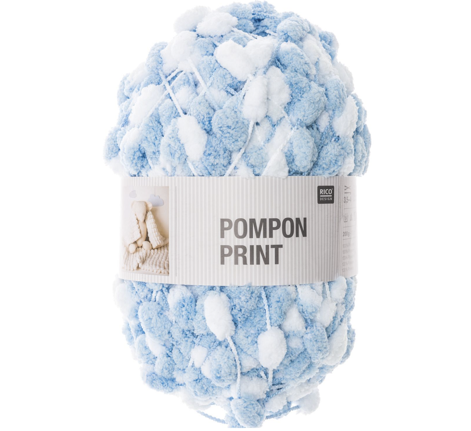 Rico Pompon Yarn – 200g