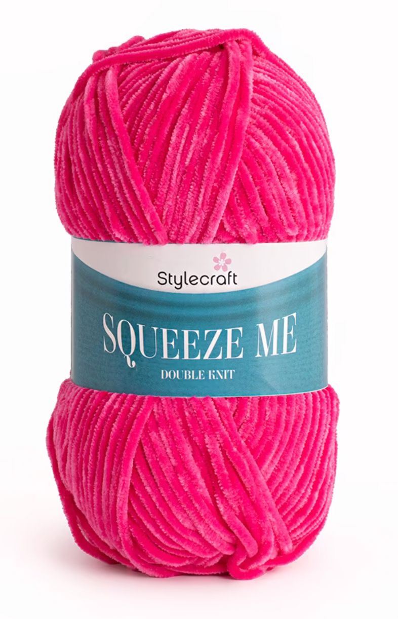 Stylecraft Squeeze Me Double Knitting Yarn, 100g Ball, 100% Polyester
