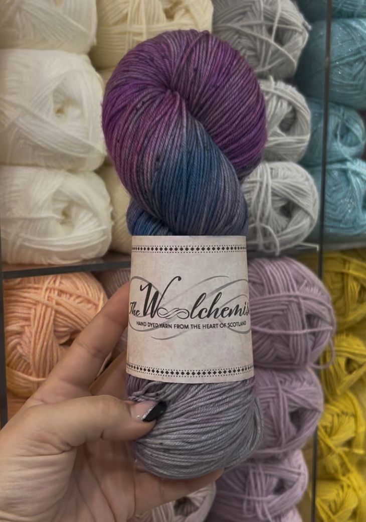 The Woolchemist Hand-Dyed Sock Yarn – 4ply