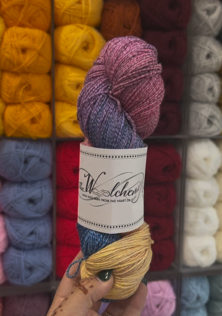 The Woolchemist 4ply Cotton Merino Blend