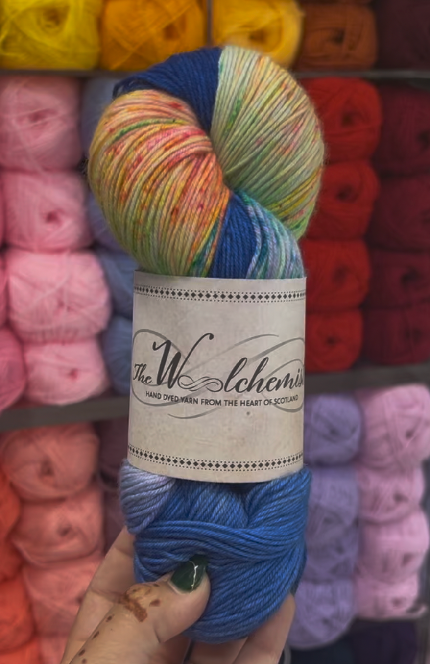 The Woolchemist Hand-Dyed Sock Yarn – 4ply