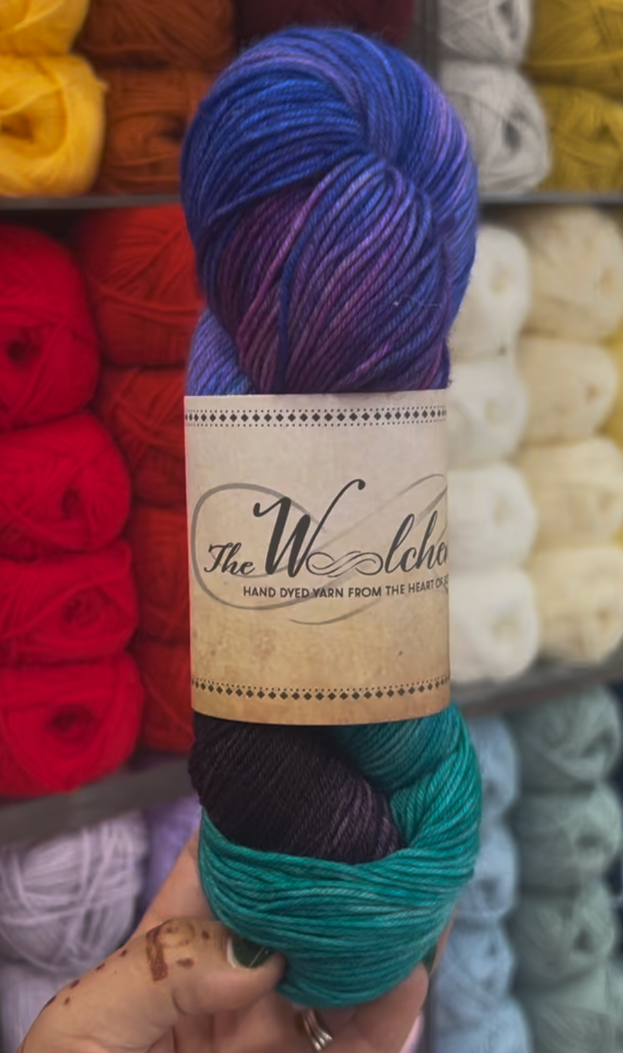 The Woolchemist Hand-Dyed Sock Yarn – 4ply