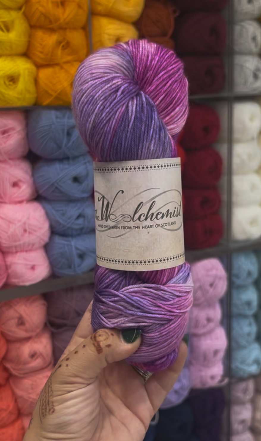 The Woolchemist Hand-Dyed Sock Yarn – 4ply