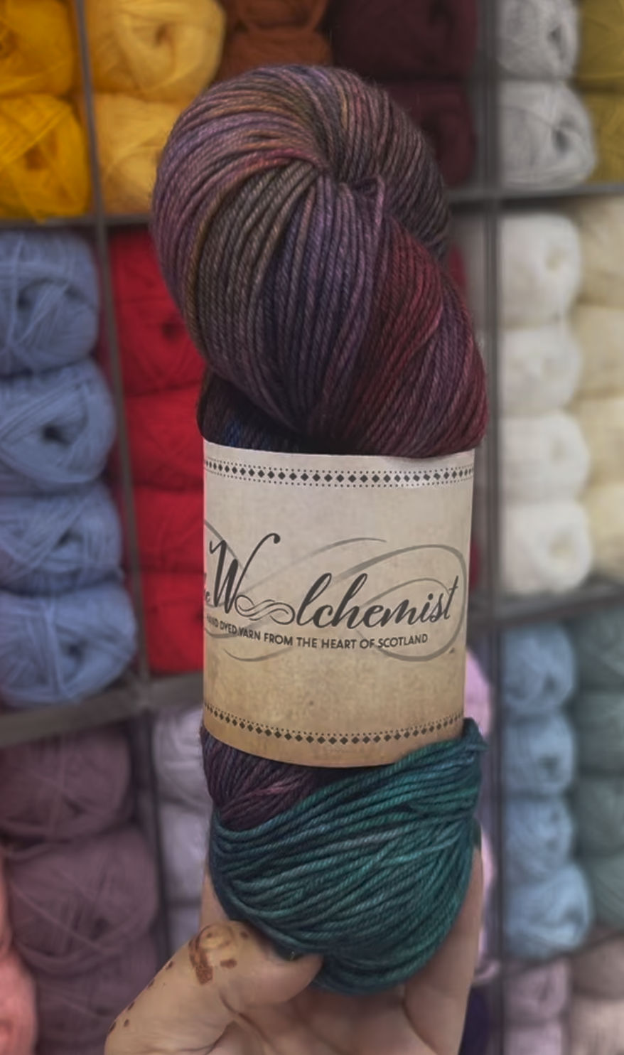 The Woolchemist Hand-Dyed Sock Yarn – 4ply