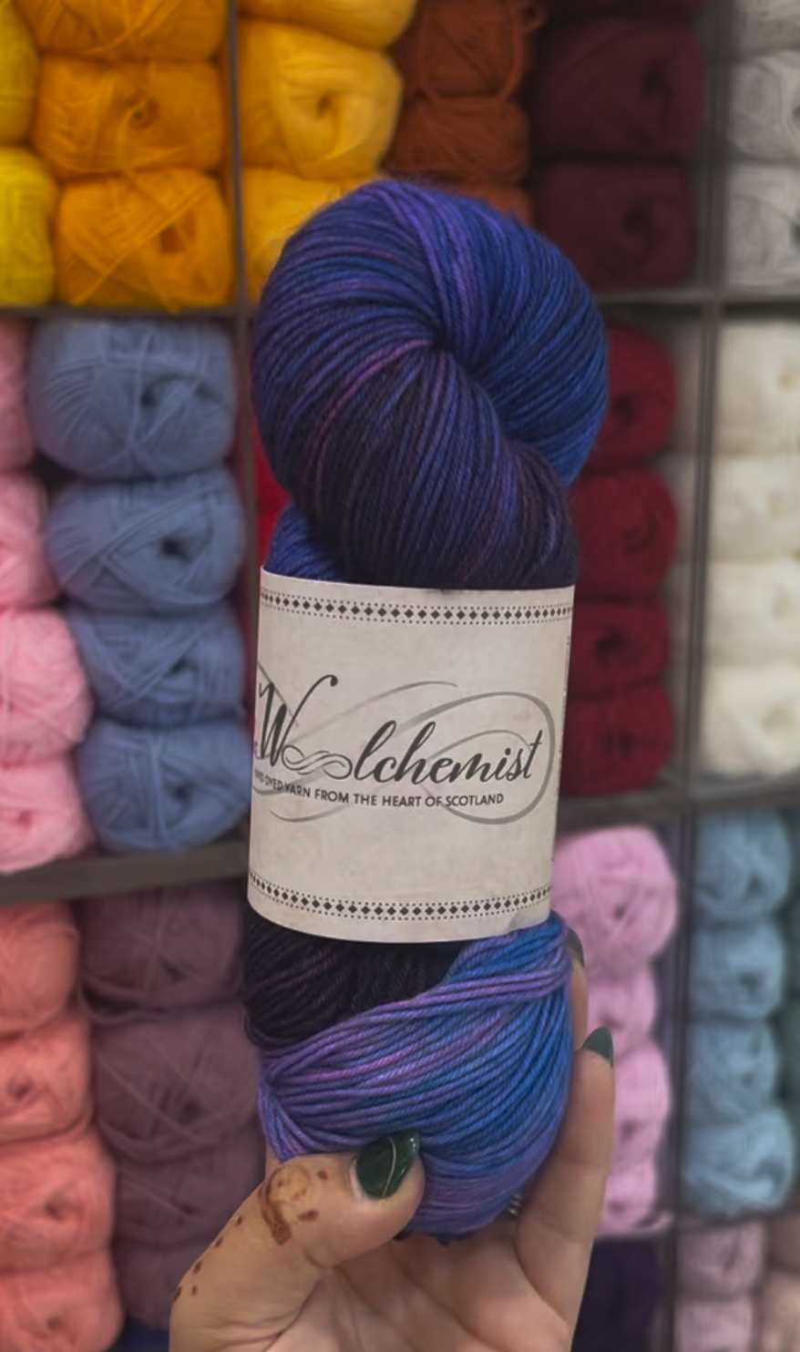 The Woolchemist Hand-Dyed Sock Yarn – 4ply