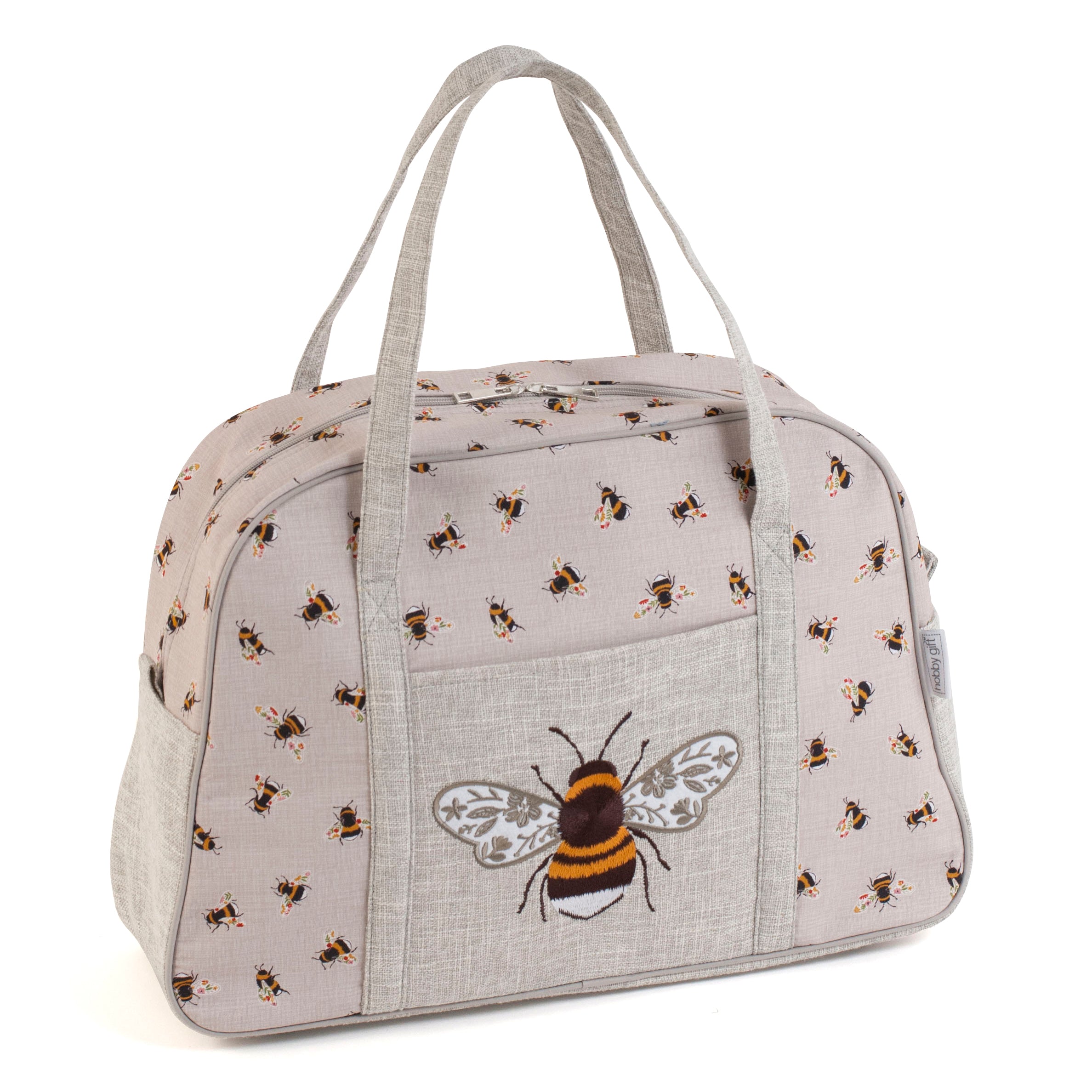 Embroidered: Bee Sewing Machine Bag
