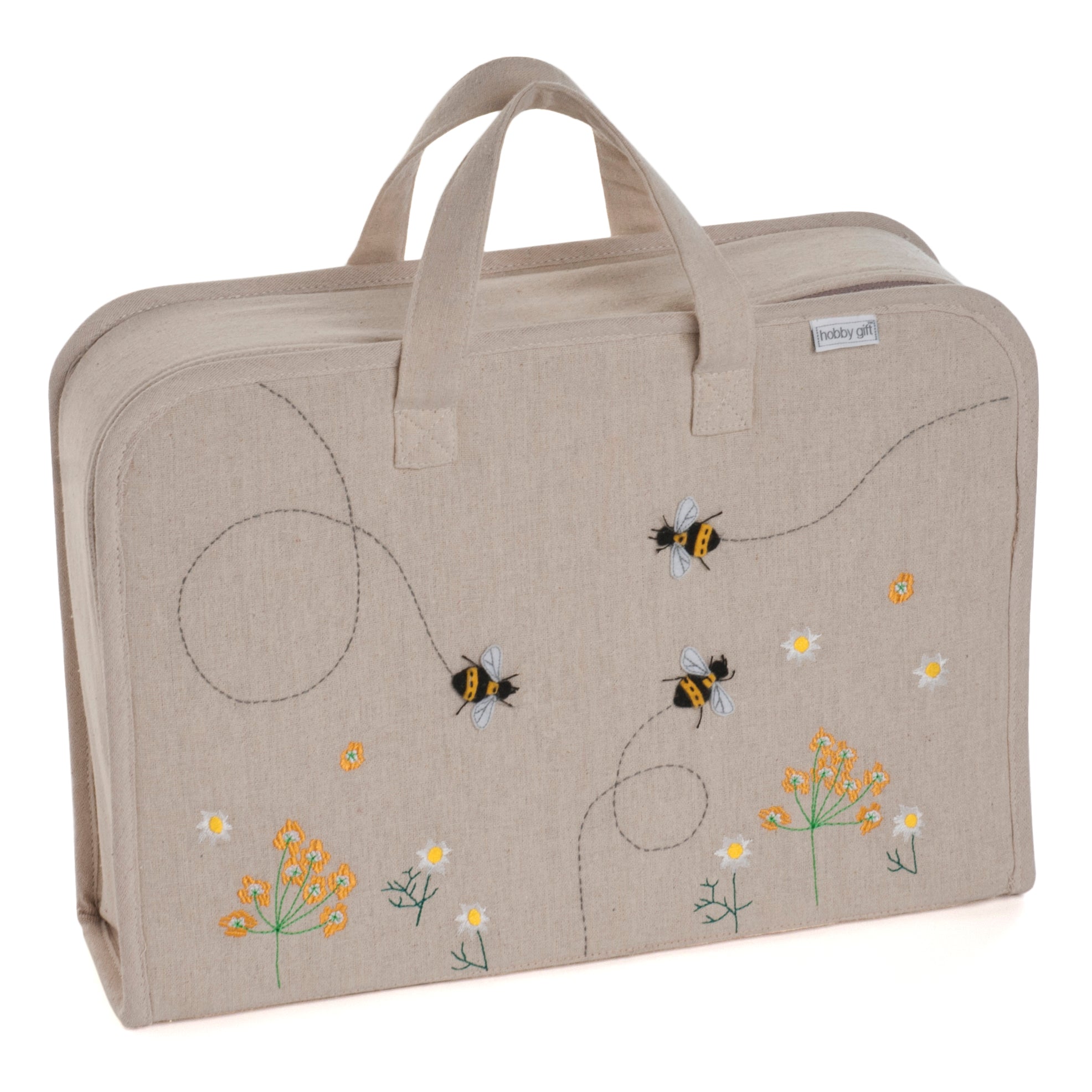 Appliqué: Linen Bee Project Case
