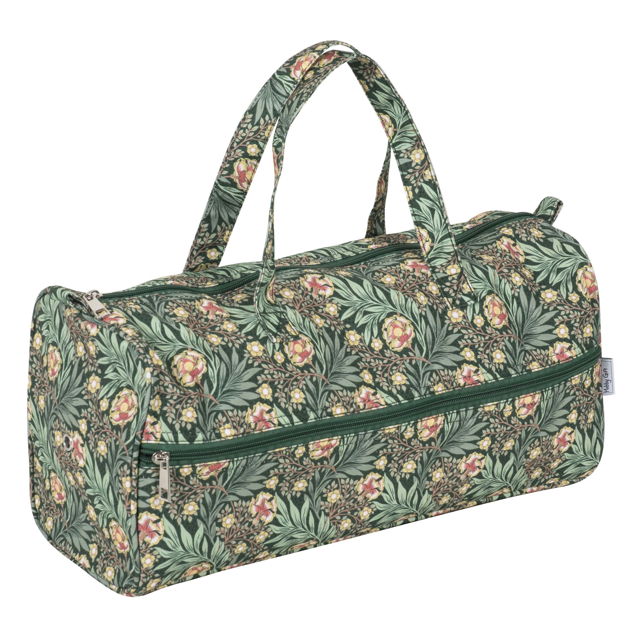 Morris Green Knitting Bag